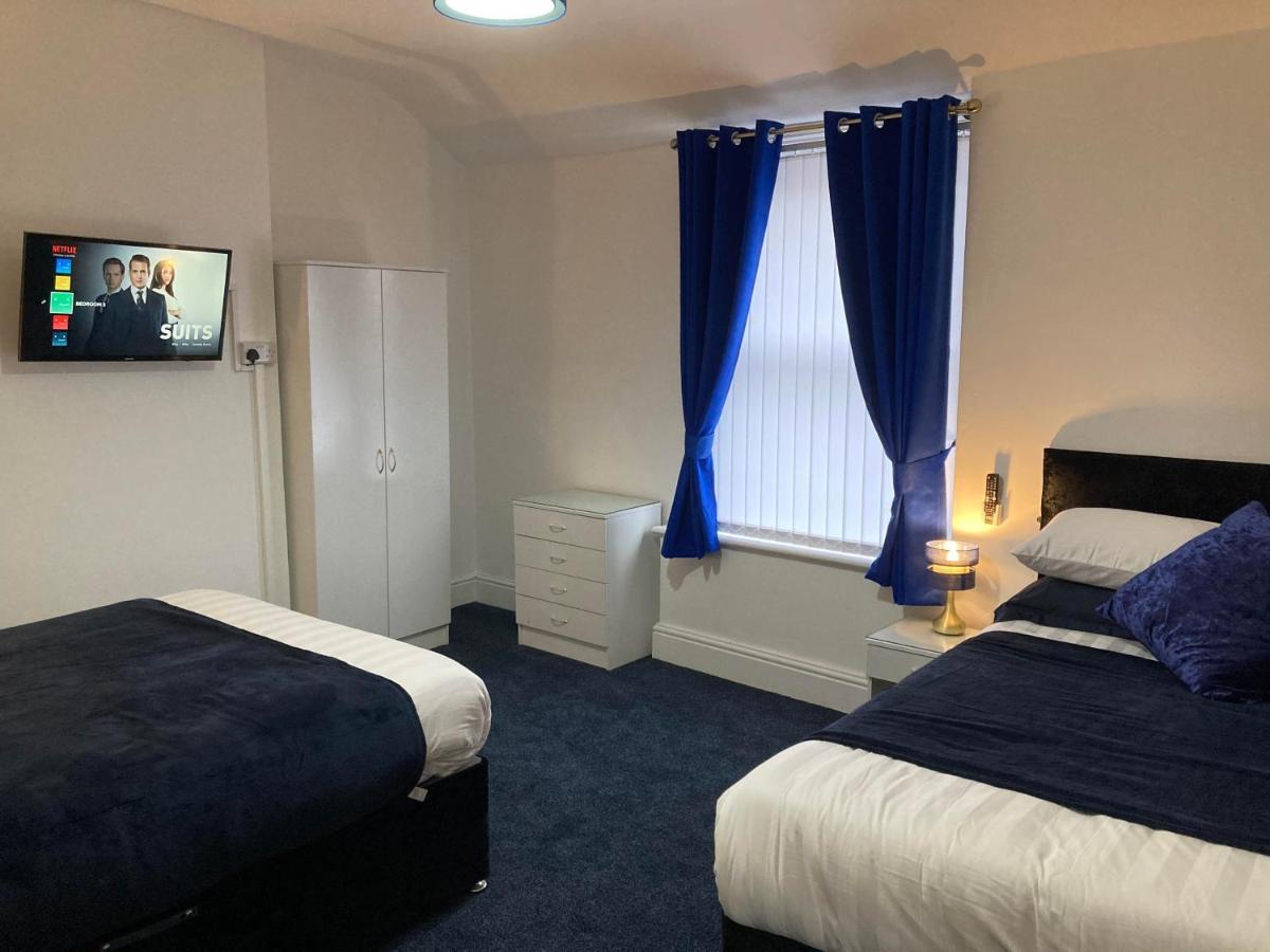 Agapi Apartment - Sea View Sleeps Ten Blackpool Exterior foto
